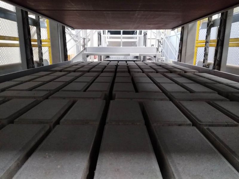 high-quality products from the Pakistan's Super-large Fully Automatic Block Making Production Line Hochwertige Produkte aus der supergroßen vollautomatischen Produktionslinie für die Blockherstellung in Pakistan