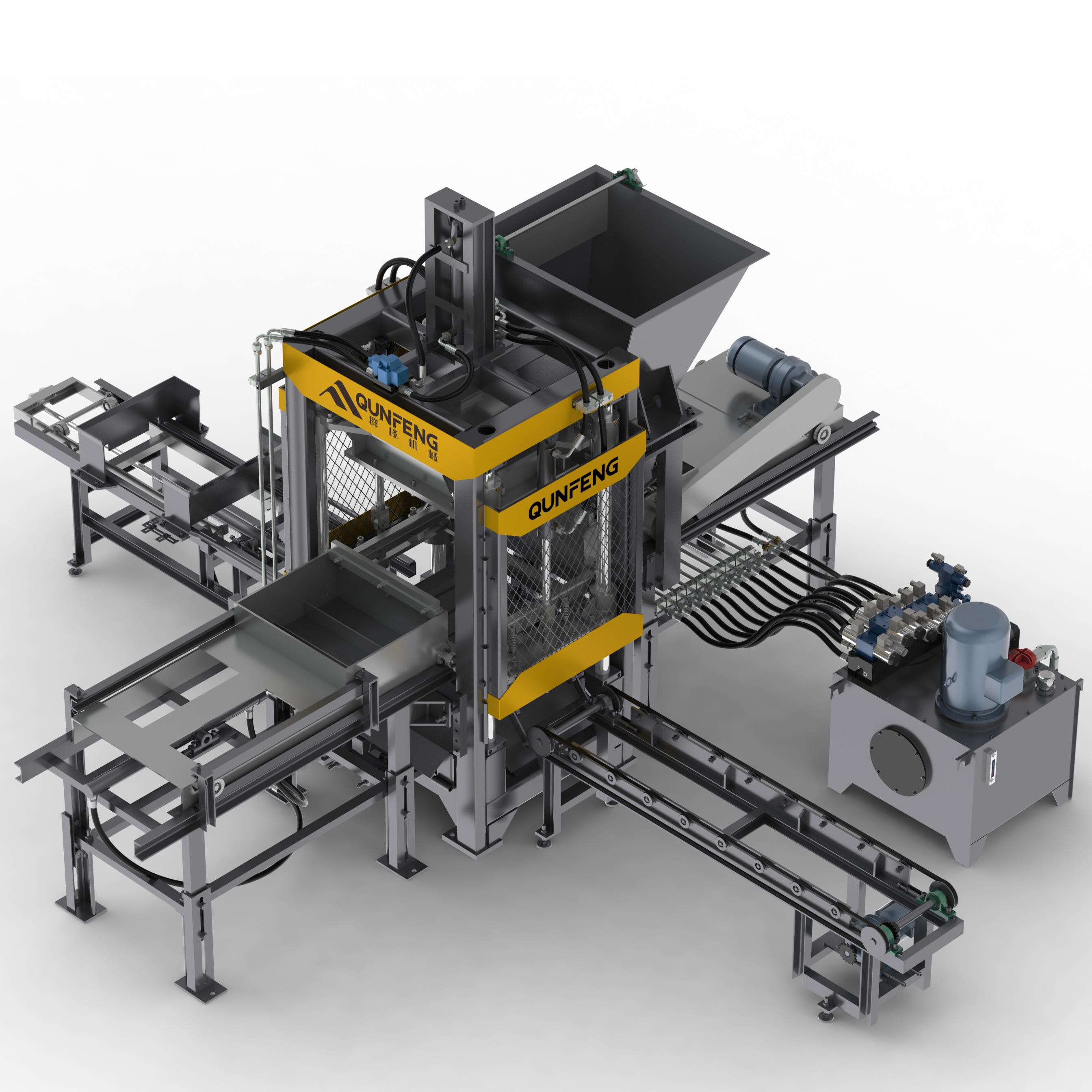 BeschreibungQF400----《QF3主机面料机+送板送砖》
