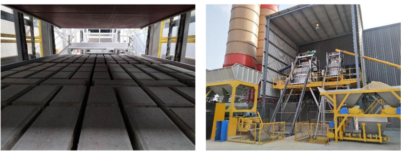 Qunfeng-Kundenfall – Vollautomatische Blockproduktionslinie in Pakistan