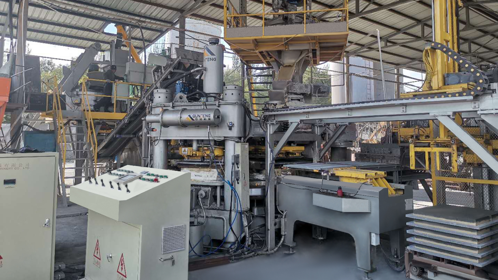 Lösung für die jährliche Produktion von 150.000 Quadratmetern Terrazzo im Nordwesten Chinas