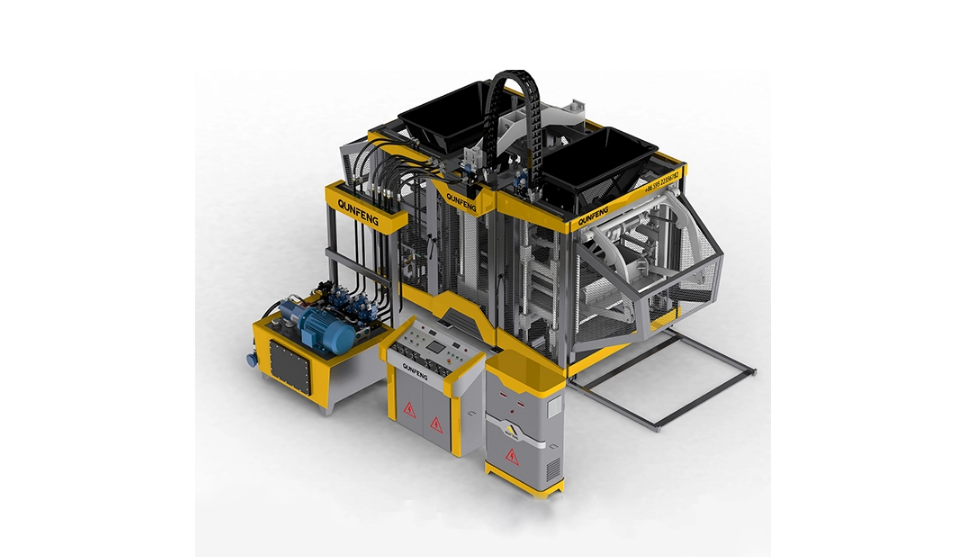 Architektonischer Betonblock 