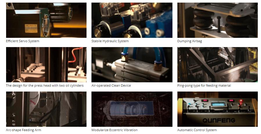 Automatische Blockmaschine 