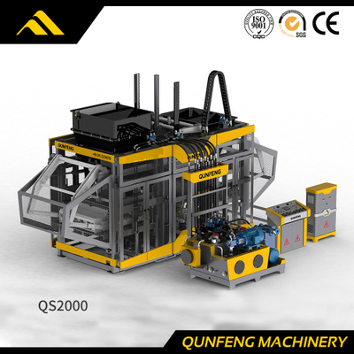 Vollautomatische Betonsteinmaschine der Supersonic-Serie (QS2000)
