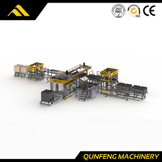 Palettiersystem mit niedriger Position (Cuber)