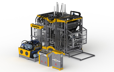 Maschine zur Herstellung von Betonziegeln (QS1300-H)