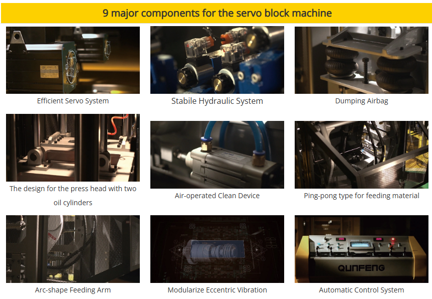 Maschine zur Herstellung solider Bl&ouml;cke