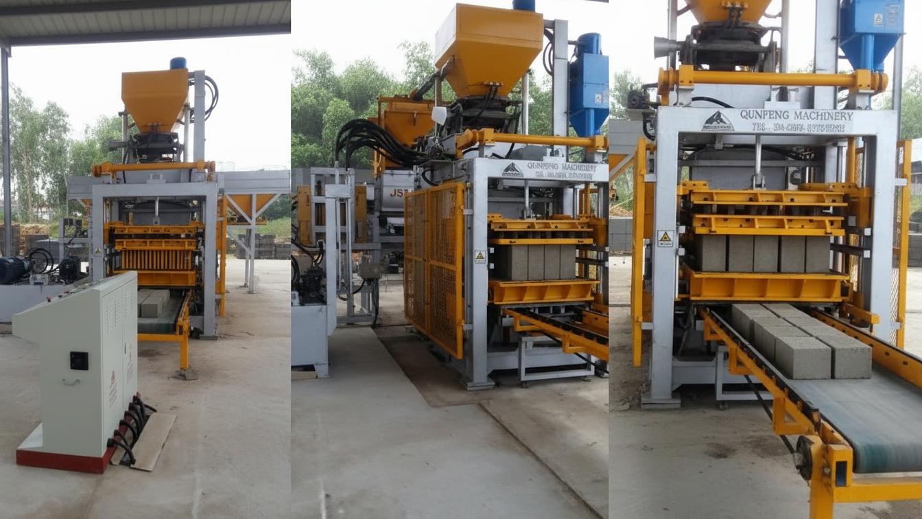 Vibrationsblockmaschine 