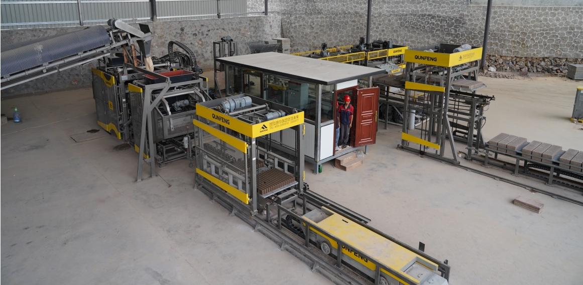 Grundstück für neue Energieproduktionslinie von QUNFENG in der Provinz Gansu, um die grüne Transformation der Baustoffindustrie zu beschleunigen