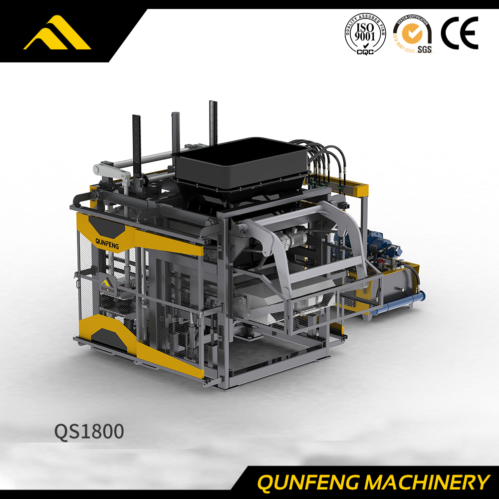 „Supersonic“-Serie China Servo Brick Machine (QS1800)