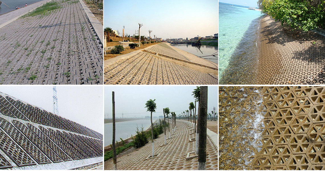 Hangstabilisierungsziegelserie