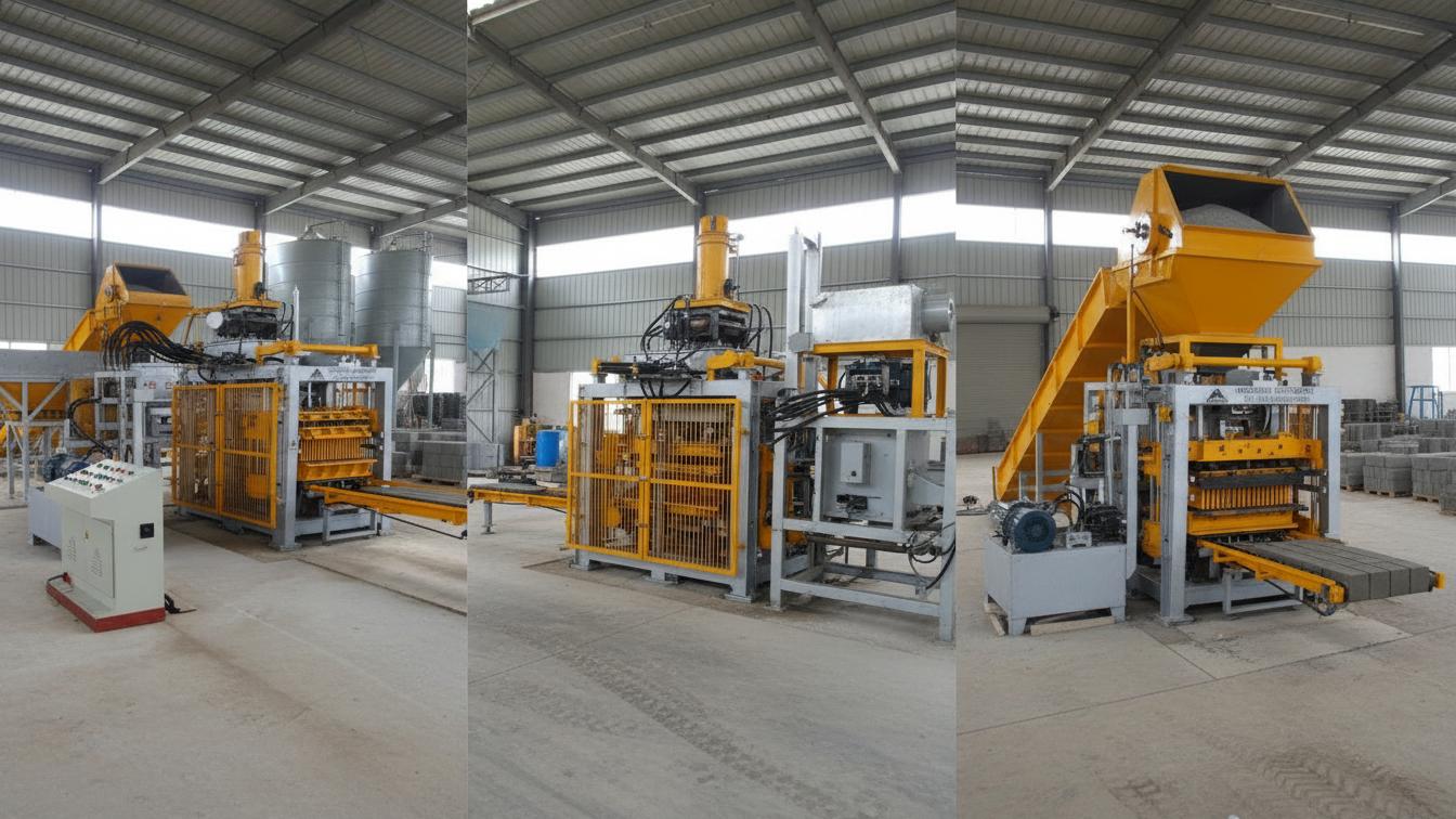 Vibrationsblockmaschine 