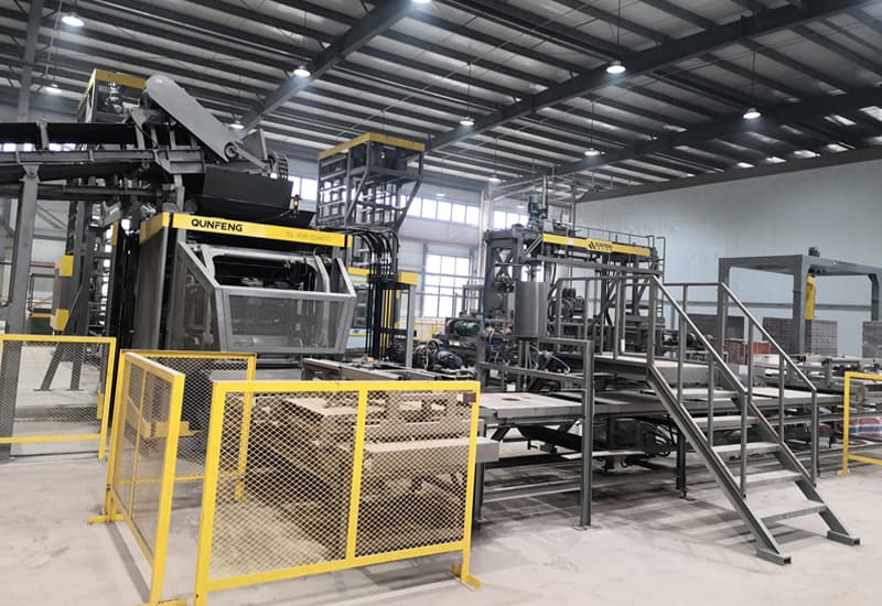 Produktionslinie für feste Abfälle in Jiangsu