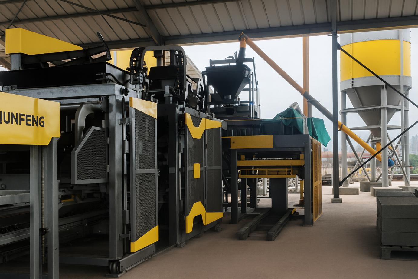 Hochwertige Blockherstellungsmaschine