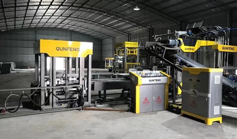 Umweltfreundliche Blockmaschine sorgt für eine umweltfreundlichere Bauproduktion