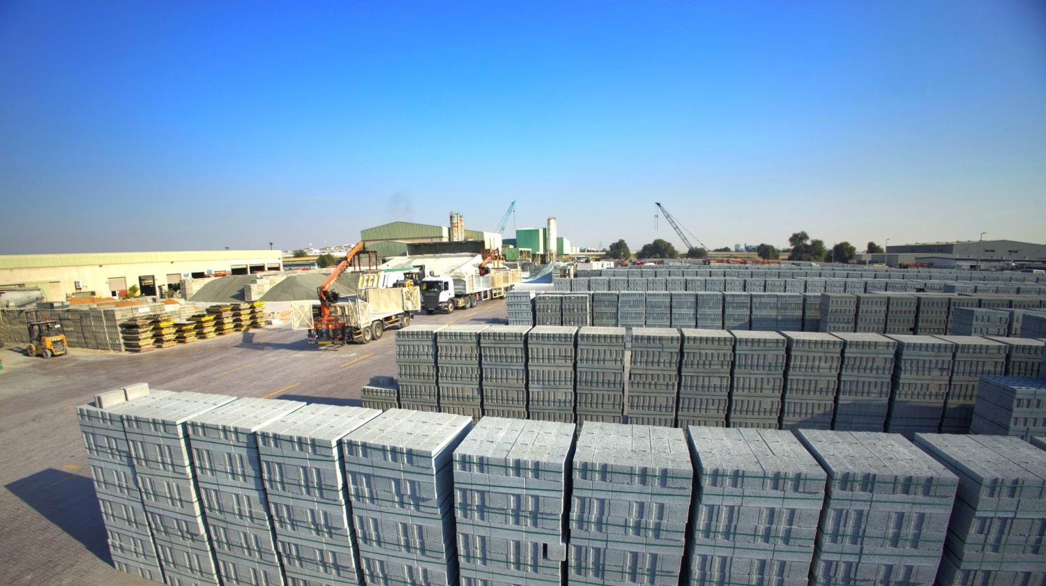 Maschine zur Herstellung von Vollbl&ouml;cken 