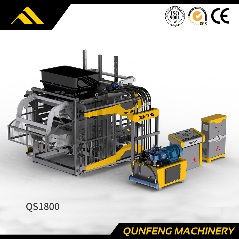 'Supersonic'-Serie China Vibration Block Machine Supplier (QS1800)