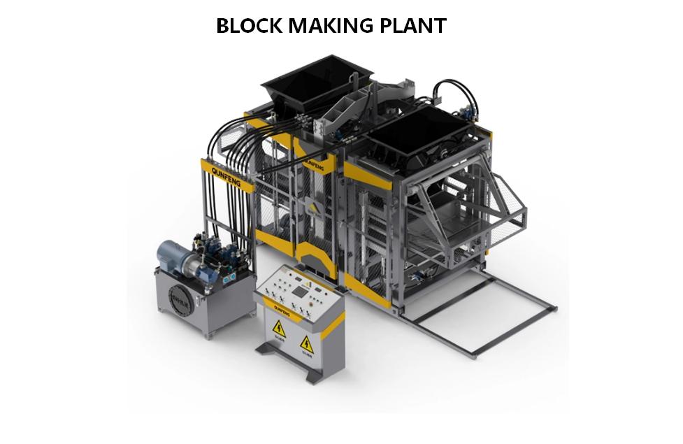 Vibrationsblockmaschine