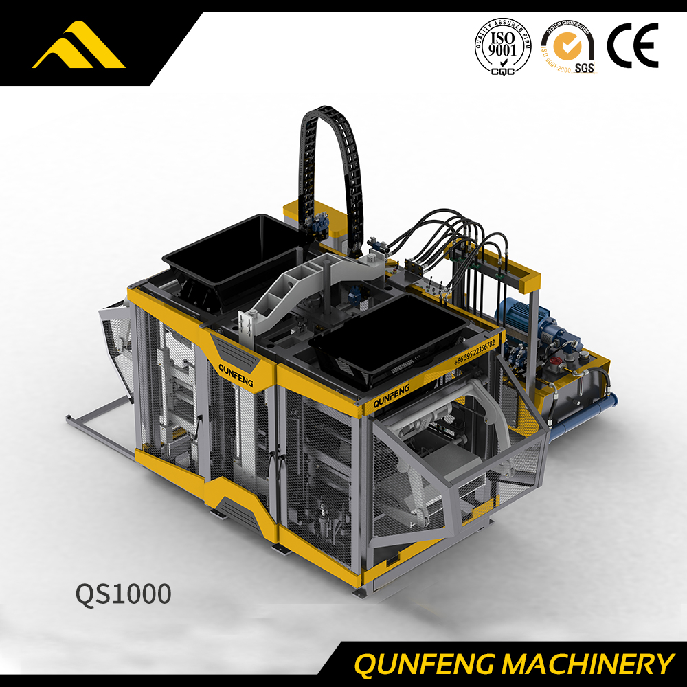 China-Blockherstellungsmaschine der 'Supersonic'-Serie (QS1000)