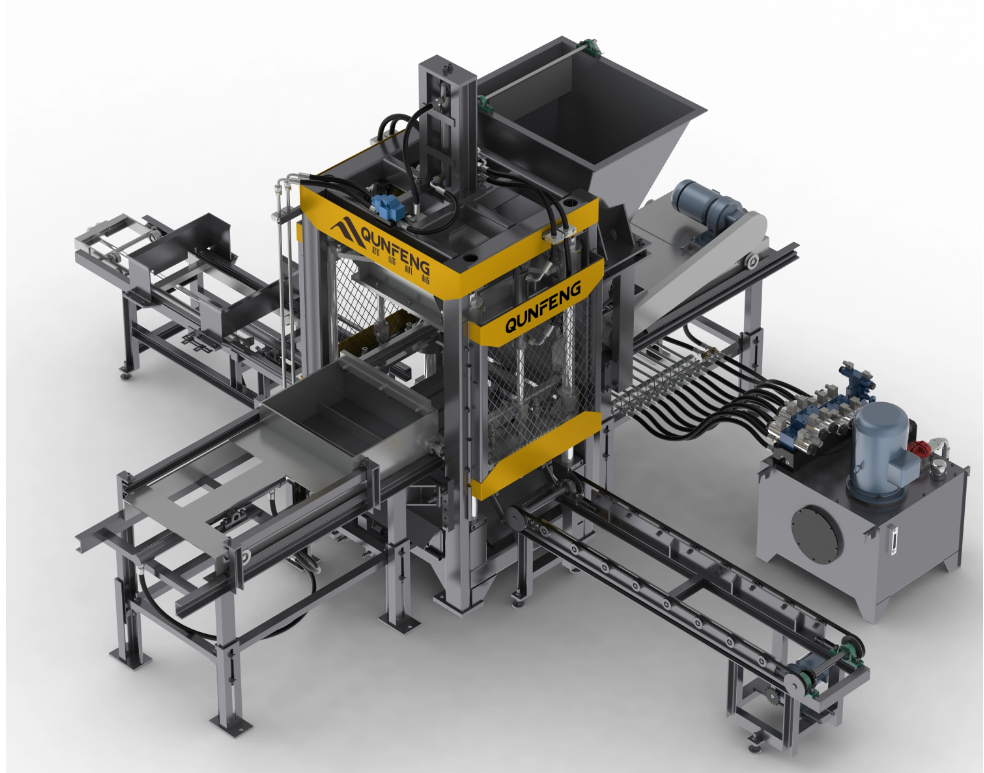 Hohler Betonzementblock 