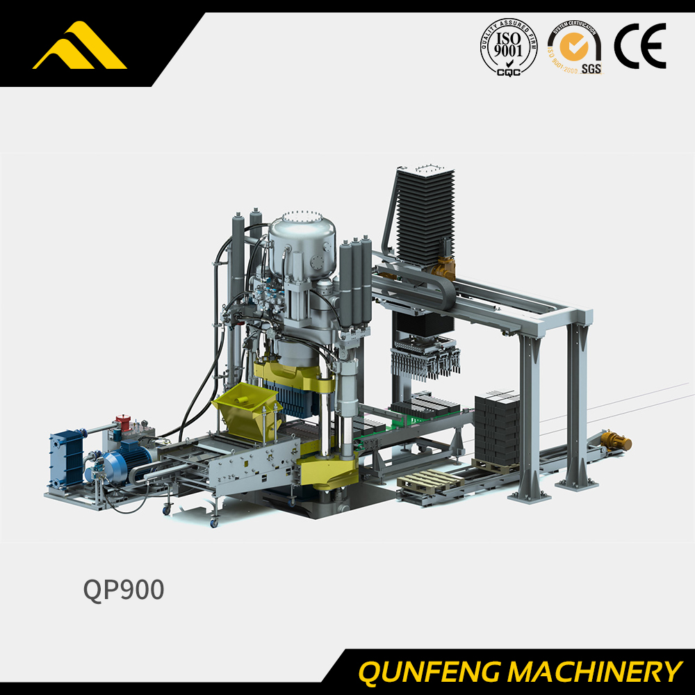 QP900 Fortschrittliche hydraulische Blockherstellungsmaschine