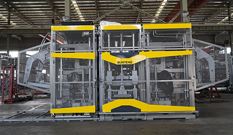 Top-Block-Maschine für die hocheffiziente Betonblockproduktion