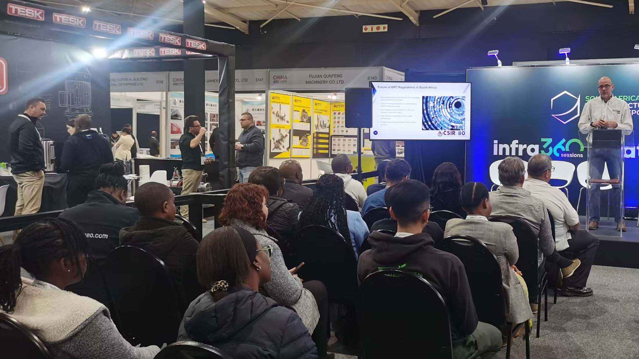 Qunfeng Machinery tritt nacheinander auf den Big 5-Messen in Südafrika und Äthiopien auf und beschleunigt so die Expansion des afrikanischen Marktes