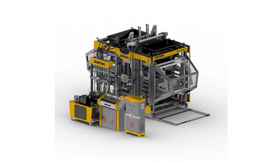 Block- und Blockherstellungsmaschine