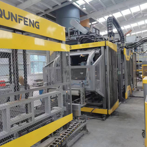 China/Gansu – Die Produktionslinie für Bauabfallziegel