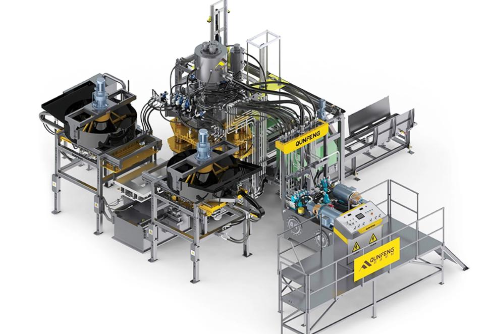 Statische Pressblockmaschine