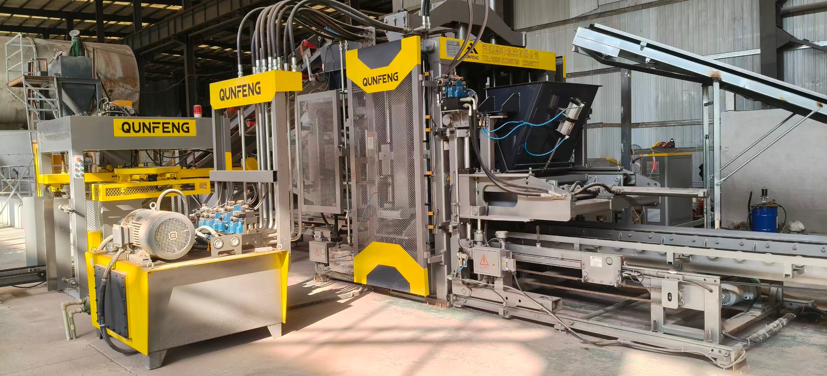 Qunfeng Machinery eröffnet neue Produktionslinie in Sichuan, um die grüne Infrastruktur zu fördern