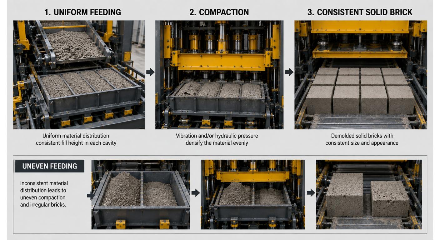 Blockmaschine f&uuml;r Vollziegel