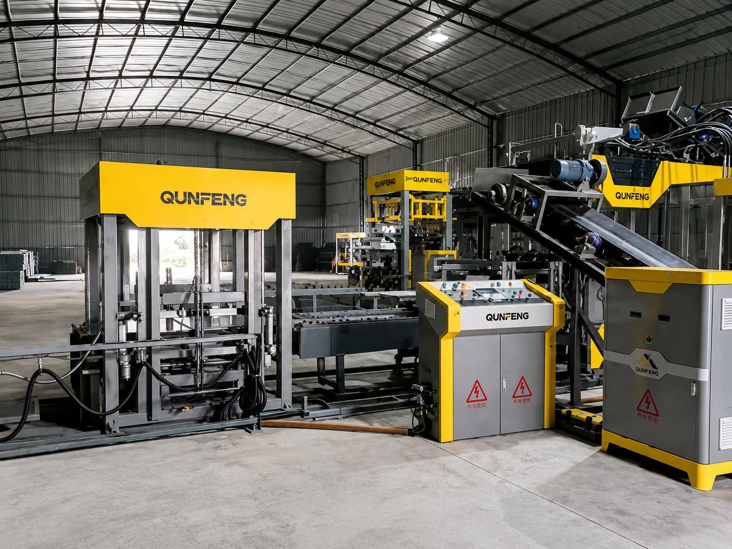 Automatische Zementsteinmaschine