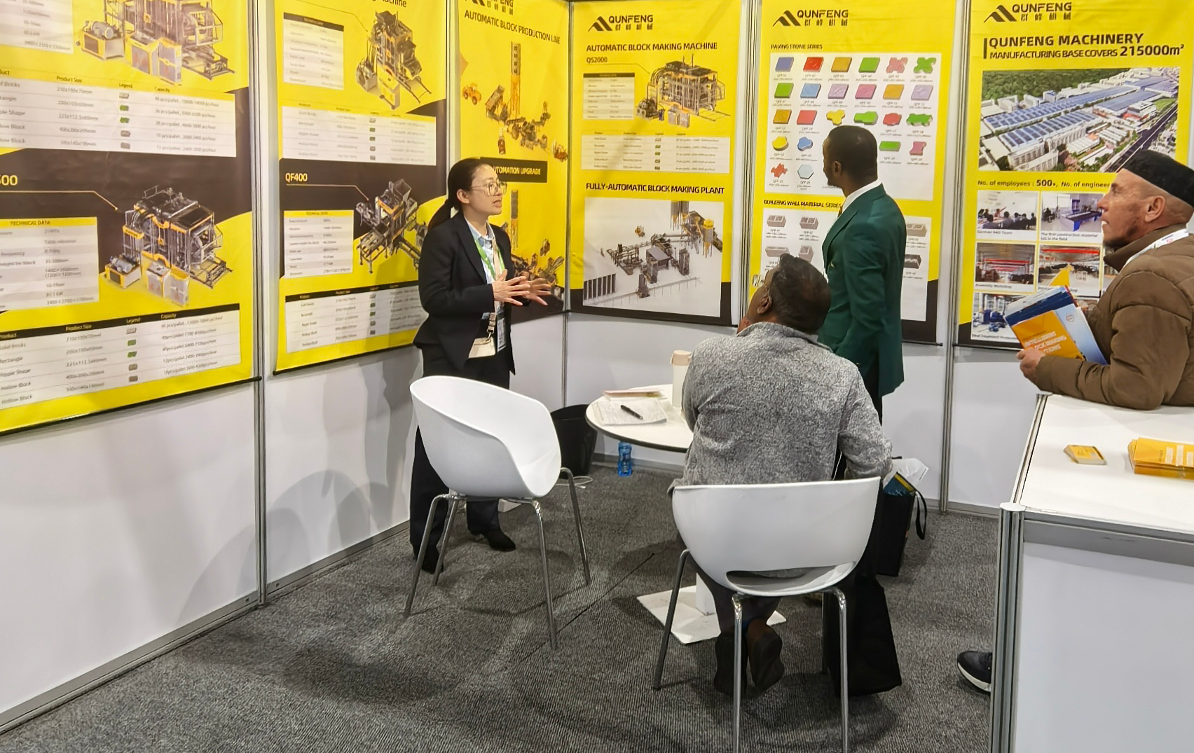 Qunfeng Machinery erzielt großen Erfolg auf der Big 5 Construct South Africa Exhibition; Vertieft weiterhin seine Präsenz auf dem afrikanischen Markt durch eine mehrdimensionale Strategie