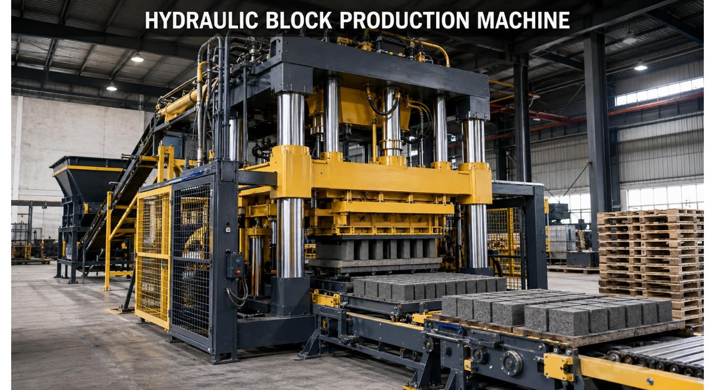 Hydraulische Blockproduktionsmaschine
