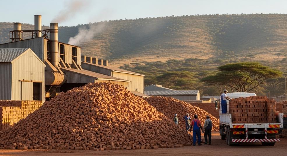 Ziegelherstellungsmaschine S&uuml;dafrika