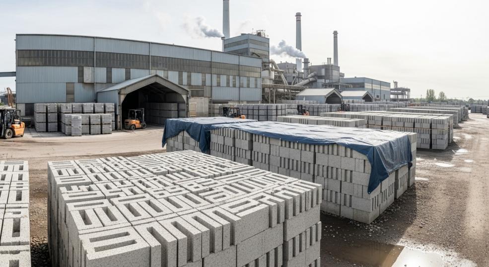 AAC-Block-Aushärtungsprozess: Präzise Dosierung schützt die Produktkonsistenz