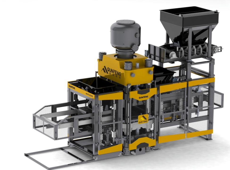 Vibrationsblock-Produktionsmaschine 