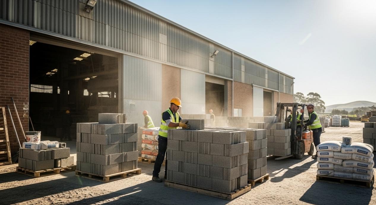 Hydraulische Blockherstellungsmaschine: Leise Mikrovibration, schnellere, gleichmäßige Füllung