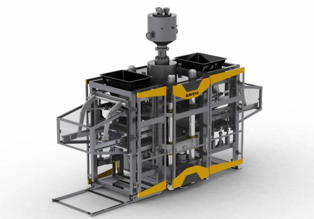 Hydraulische Blockpressmaschine 
